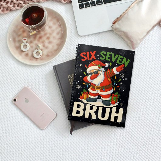 67 Meme Zes Zeven Bruh Grappig Kerstmis 6 7 Notitieboek
