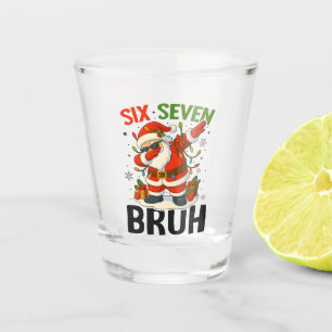 67 Meme Zes Zeven Bruh Grappig Kerstmis 6 7 Shot Glas