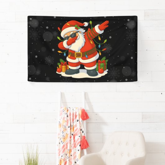 67 Meme Zes Zeven Bruh Grappig Kerstmis 6 7 Spandoek (Insitu)