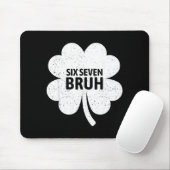 67 Meme Zes Zeven Bruh Grappige St. Patrick's Day Muismat (Met muis)
