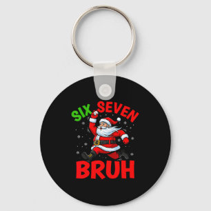 67 Meme Zes Zeven Bruh Kerstman Honkbal Grappige K Sleutelhanger
