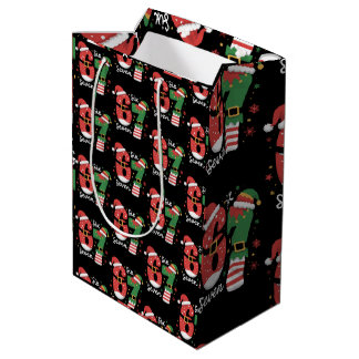 67 Meme Zes Zeven Elf Kerstmis Santa Hoed Medium Cadeauzakje