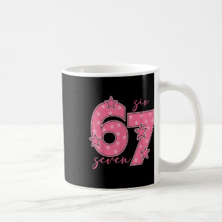 67 Meme Zes Zeven Gen Alpha Slang Cute Roze 6 7 Gi Koffiemok