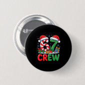 67 Meme Zes Zeven Grappig Kerst Vrouwen Mannen Jon Ronde Button 5,7 Cm (Voorkant /achterkant)