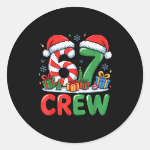 67 Meme Zes Zeven Grappige Kerst Vrouwen Mannen Jo Ronde Sticker