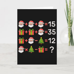 67 Meme Zes Zeven Kerst Wiskunde Vergelijking Xmas Kaart
