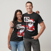 67 Meme Zes Zeven Kerstmis T-shirt (Unisex)