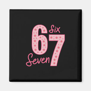 67 Meme Zes Zeven Magneet