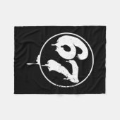 67 Meme Zes Zeven Urn Graffiti Stijl Fleece Deken (Voorkant (Horizontaal))