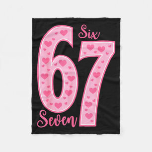 67 Meme Zes Zeven Valentijnsdagen  Fleece Deken