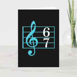 67 Muziek Meme Slang Zes Zeven Muziekleraar Grappi Kaart