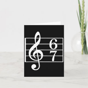 67 Muziek Meme Slang Zes Zeven Muziekleraar School Kaart