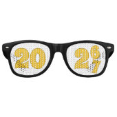 67 New Year Glasses for 2026 & 2027 Retro Zonnebril (Voorkant)