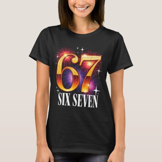 67 New Years Eve Party Pajama Shirt 6 7 Meme 67 20 (Voorkant)