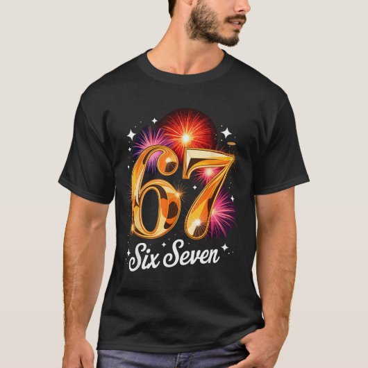 67 New Years Eve Party Pajama Shirt 6 7 Meme 67 20 (Voorkant)