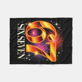 67 New Years Eve Party Pajama Shirt 6 7 Meme 67 20 Fleece Deken (Voorkant (Horizontaal))