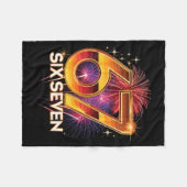 67 New Years Eve Party Pajama Shirt 6 7 Meme 67 20 Fleece Deken (Voorkant (Horizontaal))