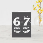 67 Nieuwe 2026 Grappige Jongens Kinderen Oud en Ni Kaart (Gele Bloem)