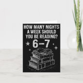 67 Nights Reading Meme For Bibliophiles Englieache Kaart (Voorkant)