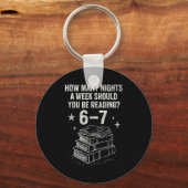 67 Nights Reading Meme For Bibliophiles Englieache Sleutelhanger (Voorkant)