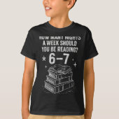 67 Nights Reading Meme For Bibliophiles Englieache T-shirt (Voorkant)