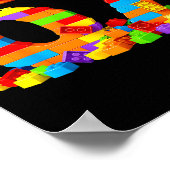 67 Number Meme Six Seven 6 7 Building Blocks Gen A Poster (Hoek)