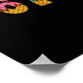 67 Number Six Seven Alpha Slang Ice Cream Drip Fun Poster (Hoek)