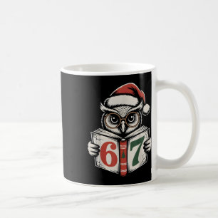 67 Nummer Uil Kerstmis Internet Meme Vakantie  Koffiemok