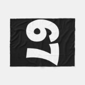 67 Nummer Zevenenzestig Grappige Meme School Tiene Fleece Deken (Voorkant (Horizontaal))