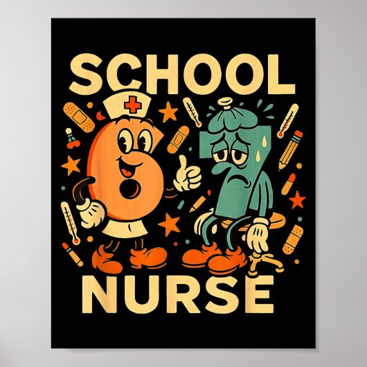 67 Nurse Medical School Smile Poster (Voorkant)