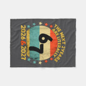 67 Nye 2026 Funny Boys Kids New Years Eve Party 6  Fleece Deken (Voorkant (Horizontaal))