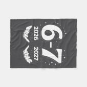 67 Nye 2026 Funny Boys Kids New Years Eve Party 6  Fleece Deken (Voorkant (Horizontaal))