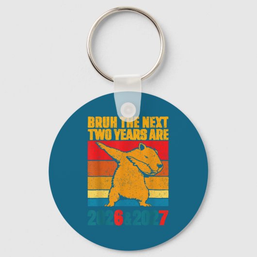 67 Nye 2026 Funny Boys Kids New Years Eve Party 6  Sleutelhanger (Voorkant)