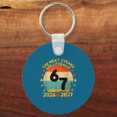 67 Nye 2026 Funny Boys Kids New Years Eve Party 6  Sleutelhanger (Voorkant)