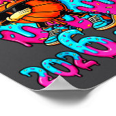 67 Nye 2026 Funny New Year's Eve Party 6 7 Meme Bo Poster (Hoek)