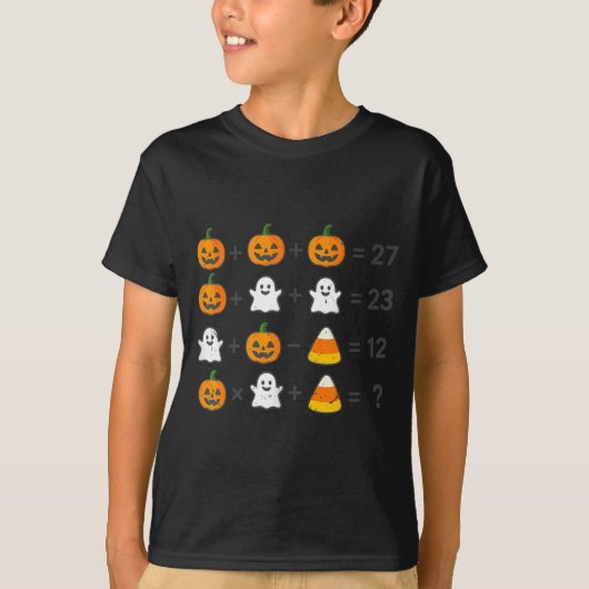 67 Order Operations Math Teacher Halloween Costume T-shirt (Voorkant)