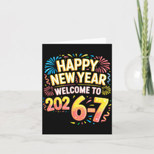 67 Oud en Nieuw - Gelukkig Nieuwjaar 2026-7 Grappi Kaart