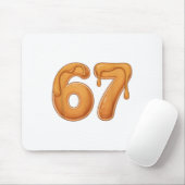 67 Pannenkoek Meme Grappig Six Seven Jargon  Muismat (Met muis)