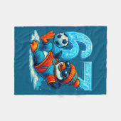 67 Penguin Soccer Funny Winter Meme Gift  Fleece Deken (Voorkant (Horizontaal))