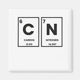 67 Periodic Table Element Chemistry Mason Meme Magneet