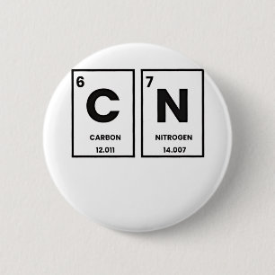 67 Periodic Table Element Chemistry Mason Meme Ronde Button 5,7 Cm