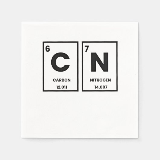 67 Periodic Table Element Chemistry Mason Meme Servet (Voorkant)