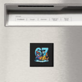 67 Pinguïn Voetbal Grappig Winter Meme Cadeau _1  Magneet (Insitu (Vaatwasser))