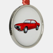 67 Pontiac Firebird Metalen Ornament (Rechts)