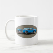 67 Pontiac GTO_blue Koffiemok (Links)