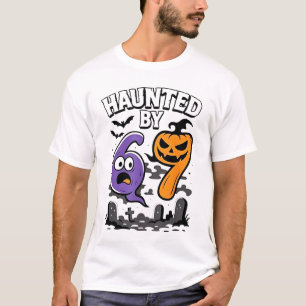 67 - Scary Ghost en Pumpkin Halloween T-shirt