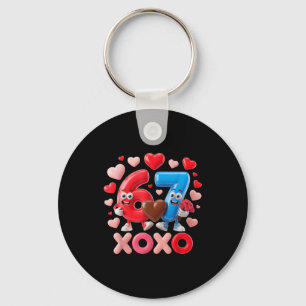 67 Schattig Zes Zeven Gen Meme Koppel Jubileum Waa Sleutelhanger