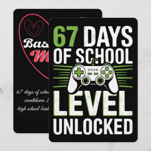 67 School Days, Basketball Moeder Reis 2026 Feestdagenkaart