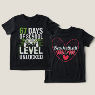 67 schooldagen, Basketball Moeder Reis 2026 Tri-Blend Shirt