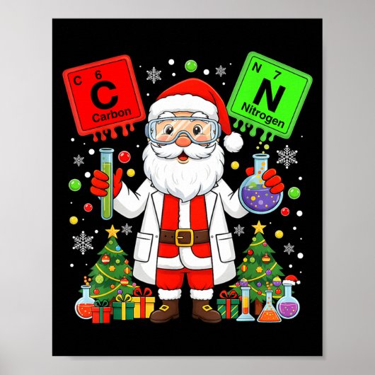 67 Science Teacher Chemistry 67 Periodic Table Chr Poster (Voorkant)